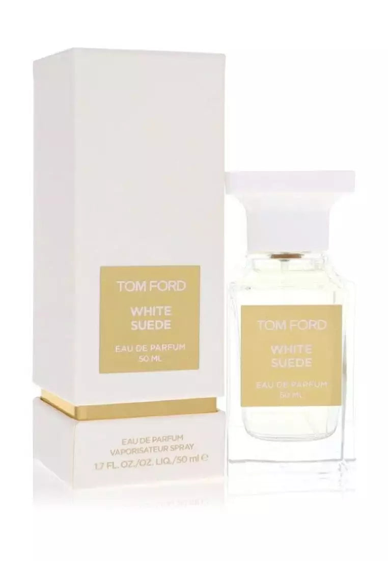 TOM FORD WHITE SUEDE