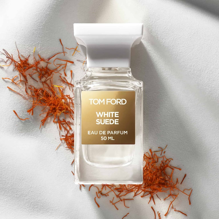 TOM FORD WHITE SUEDE